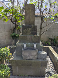 勝川春章墓