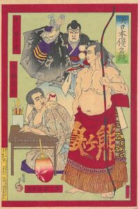 大日本優名鏡 大蘇芳年他